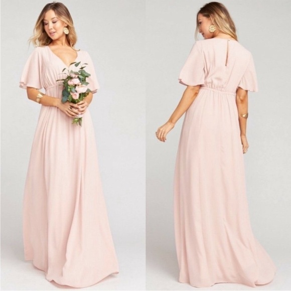 Show Me Your MuMu Dresses & Skirts - Womens New Show Me Your Mumu Emily Pink Maxi Dress